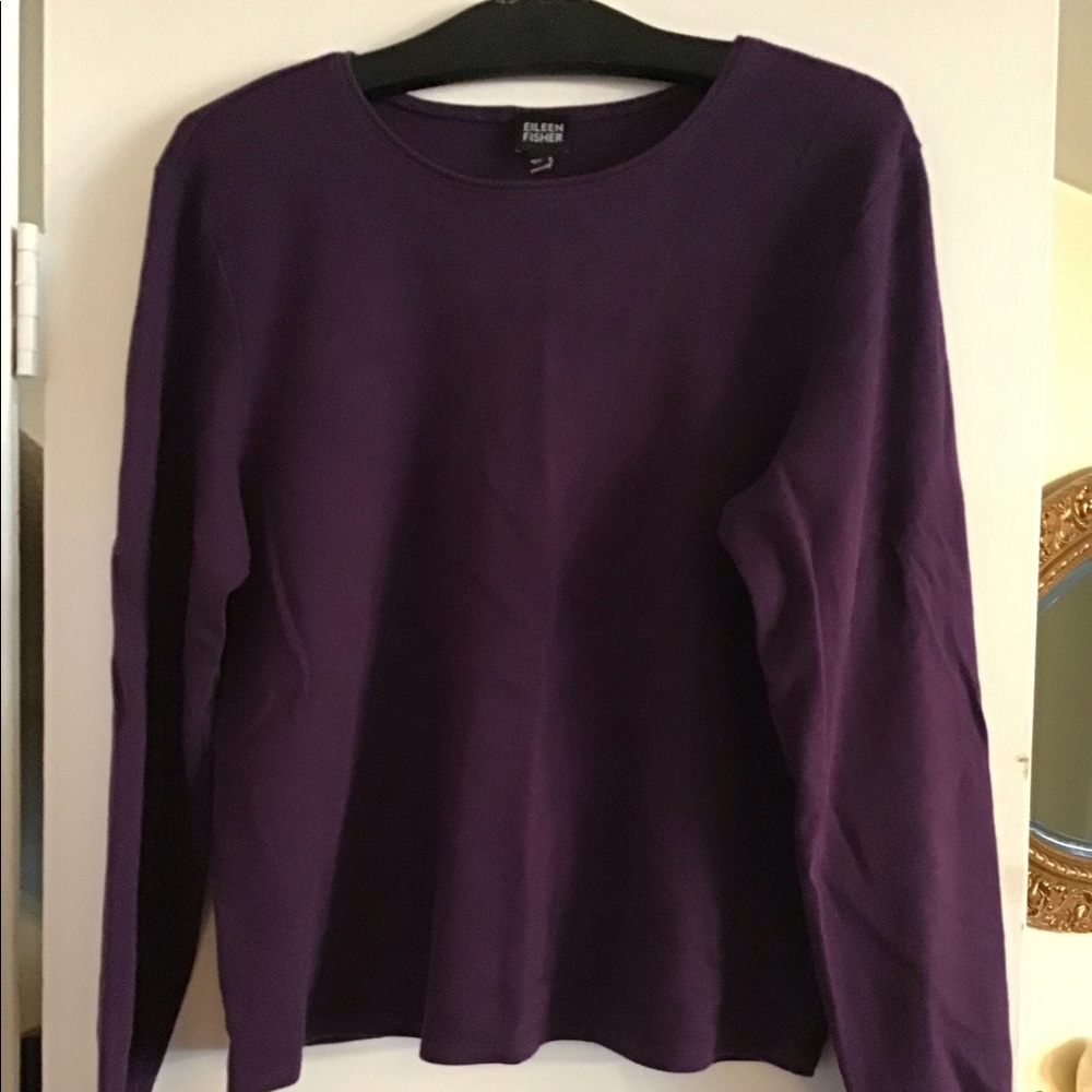 Eileen Fisher Women’s Top XL - Gorgeous Shade of Purple